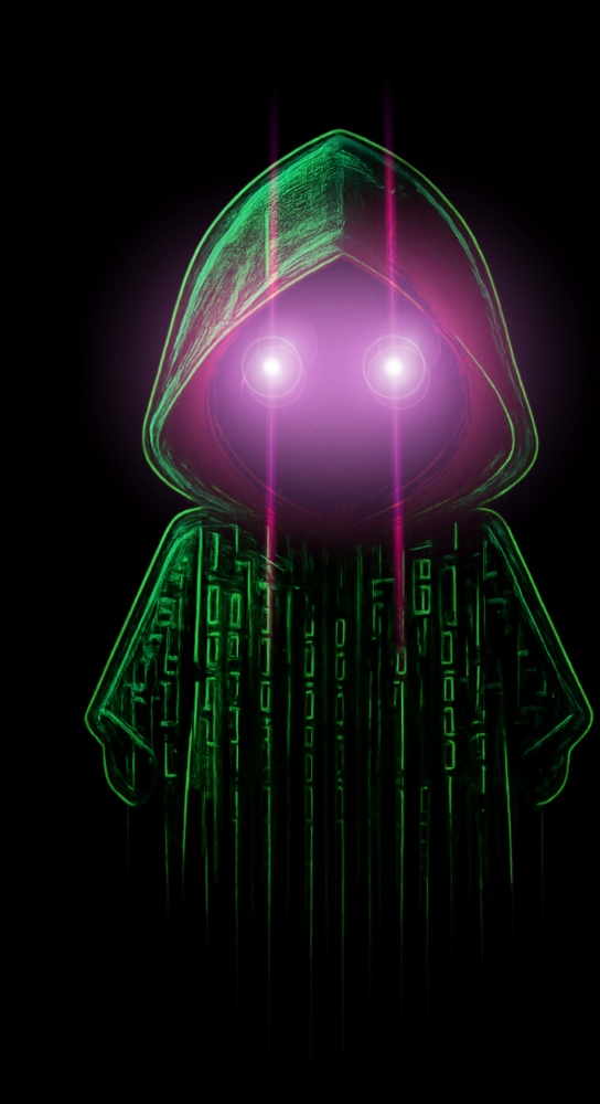 Glitchy, the Glitch Logic Labs mascot